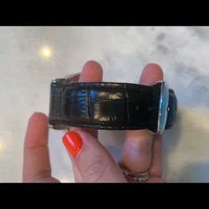 Stuhrling Original Accessories - Sturhling men’s leather Croc band watch Stuhrling Original Accessories - Sturhling men’s leather Croc band watch